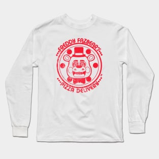 freddy fazbear pizza delivery Long Sleeve T-Shirt